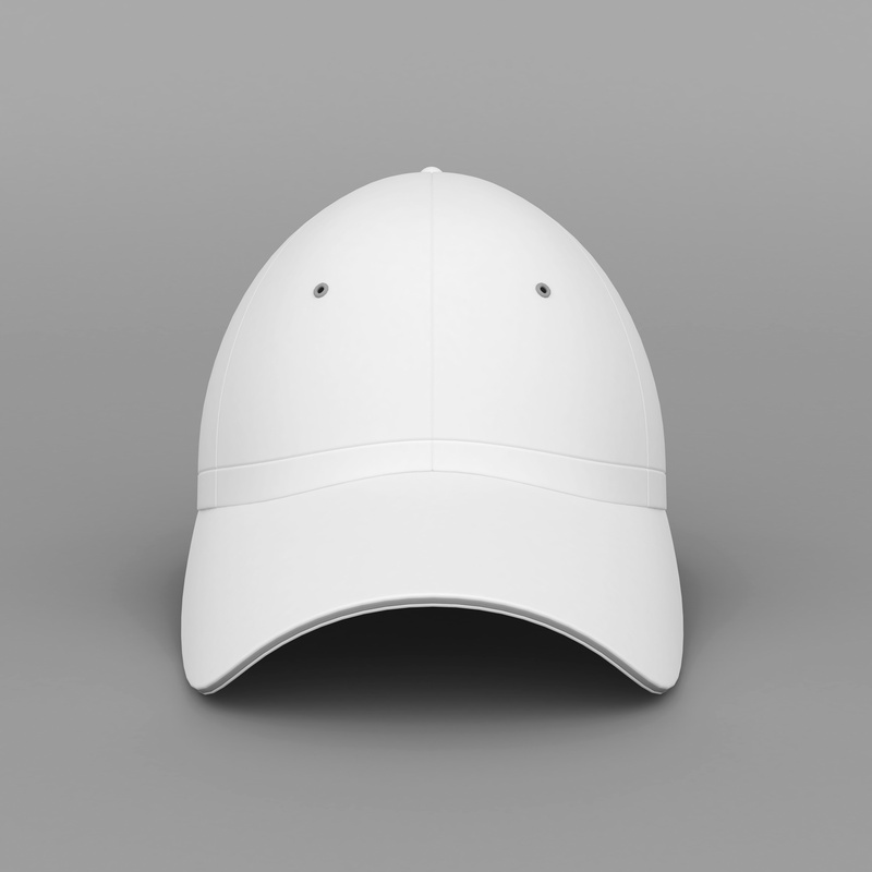 White baseball cap